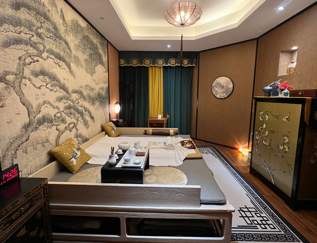 杭州富阳足疗减压会所环境展示（二）一种真挚的艺术生活态度